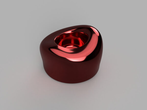Elegant Ljusstake för Värmeljus – Skapad i Fusion 360 med T-Splines (Gratis STL-nedladdning!)